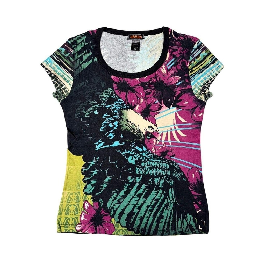 deadstock Hayes eagle graphic euro baby tee
